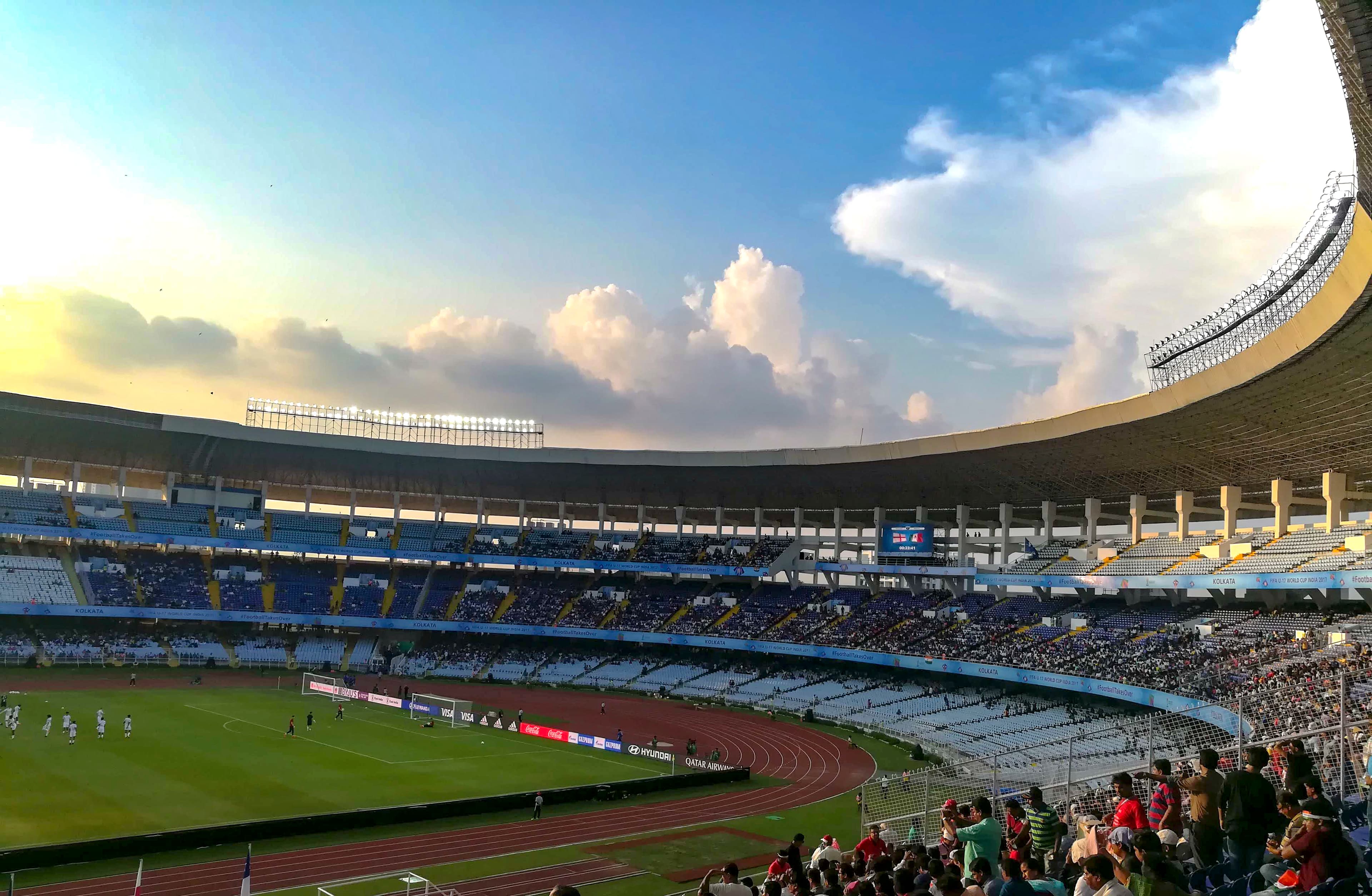 Indian football stadium
