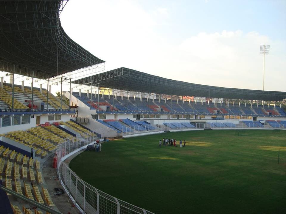 Indian football stadium