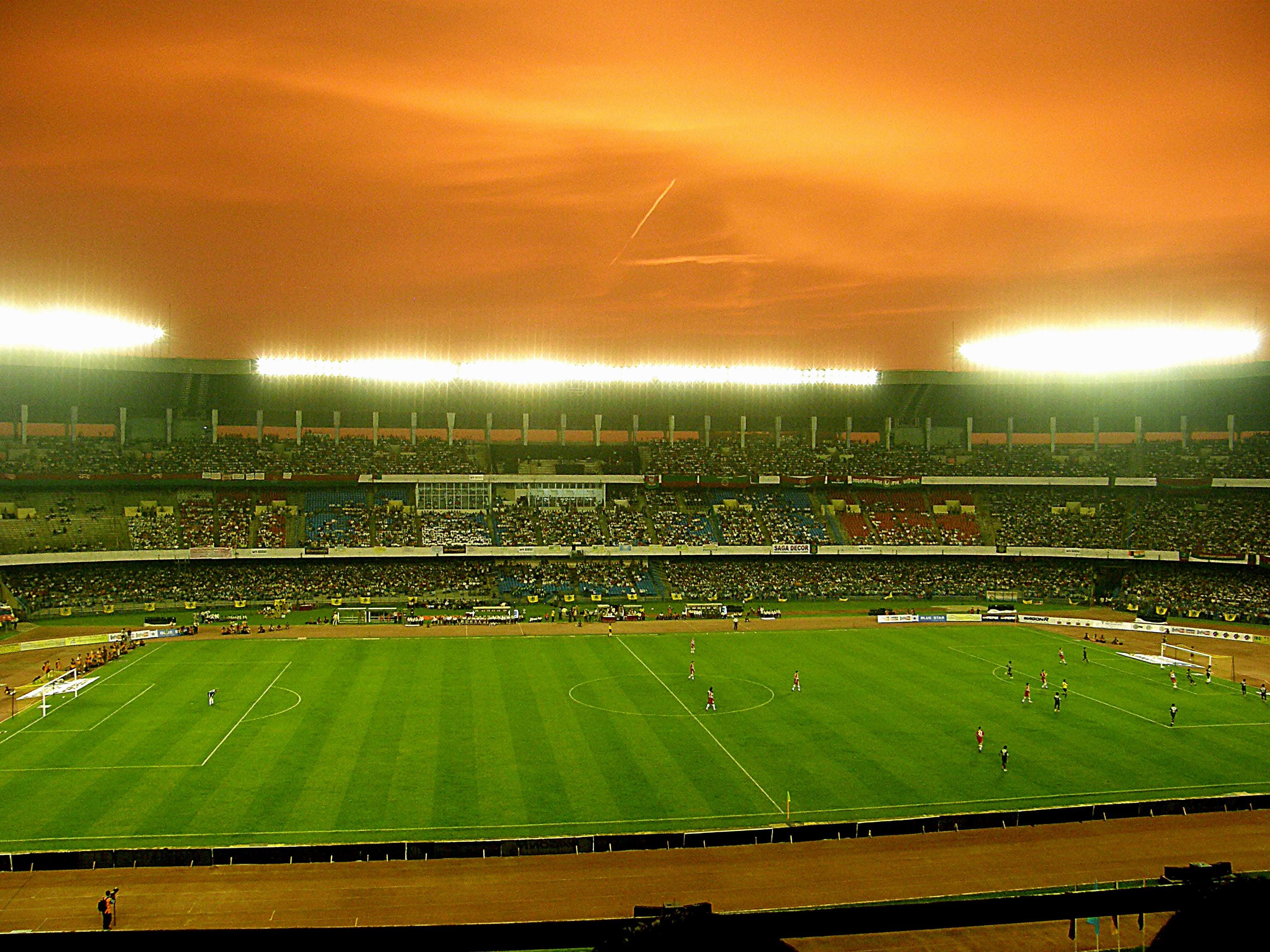 Indian football stadium