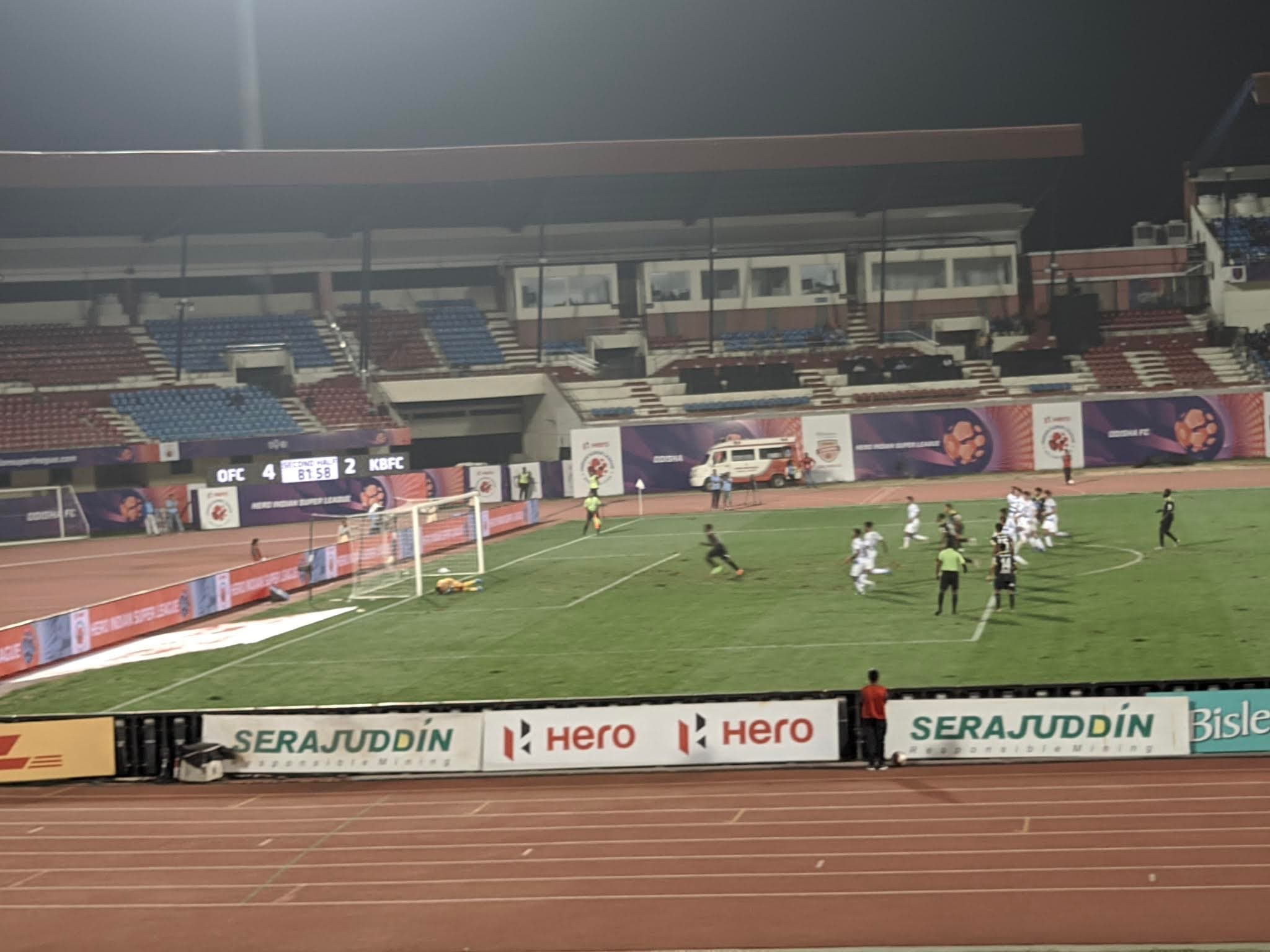 Indian football stadium