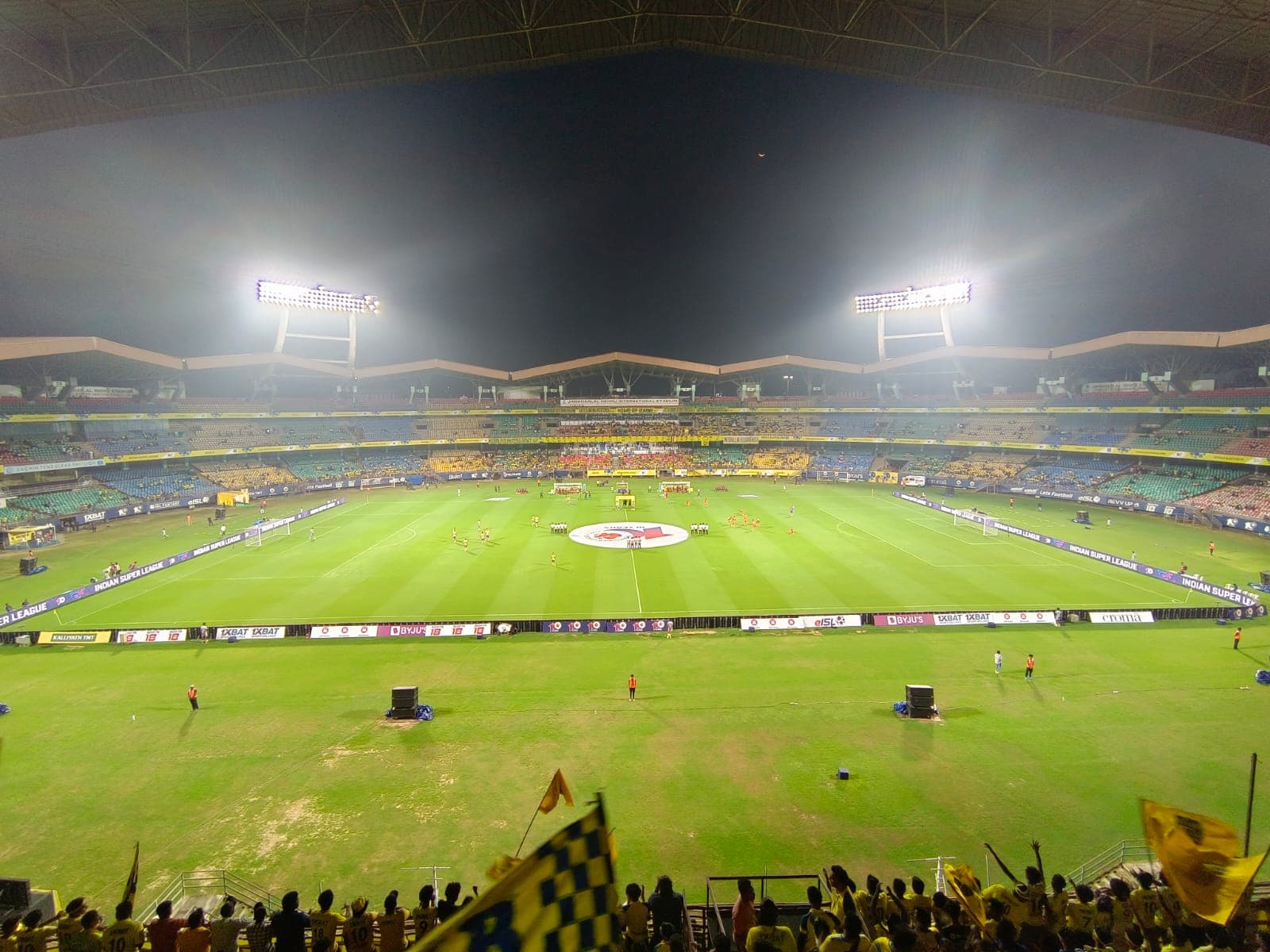 Indian football stadium