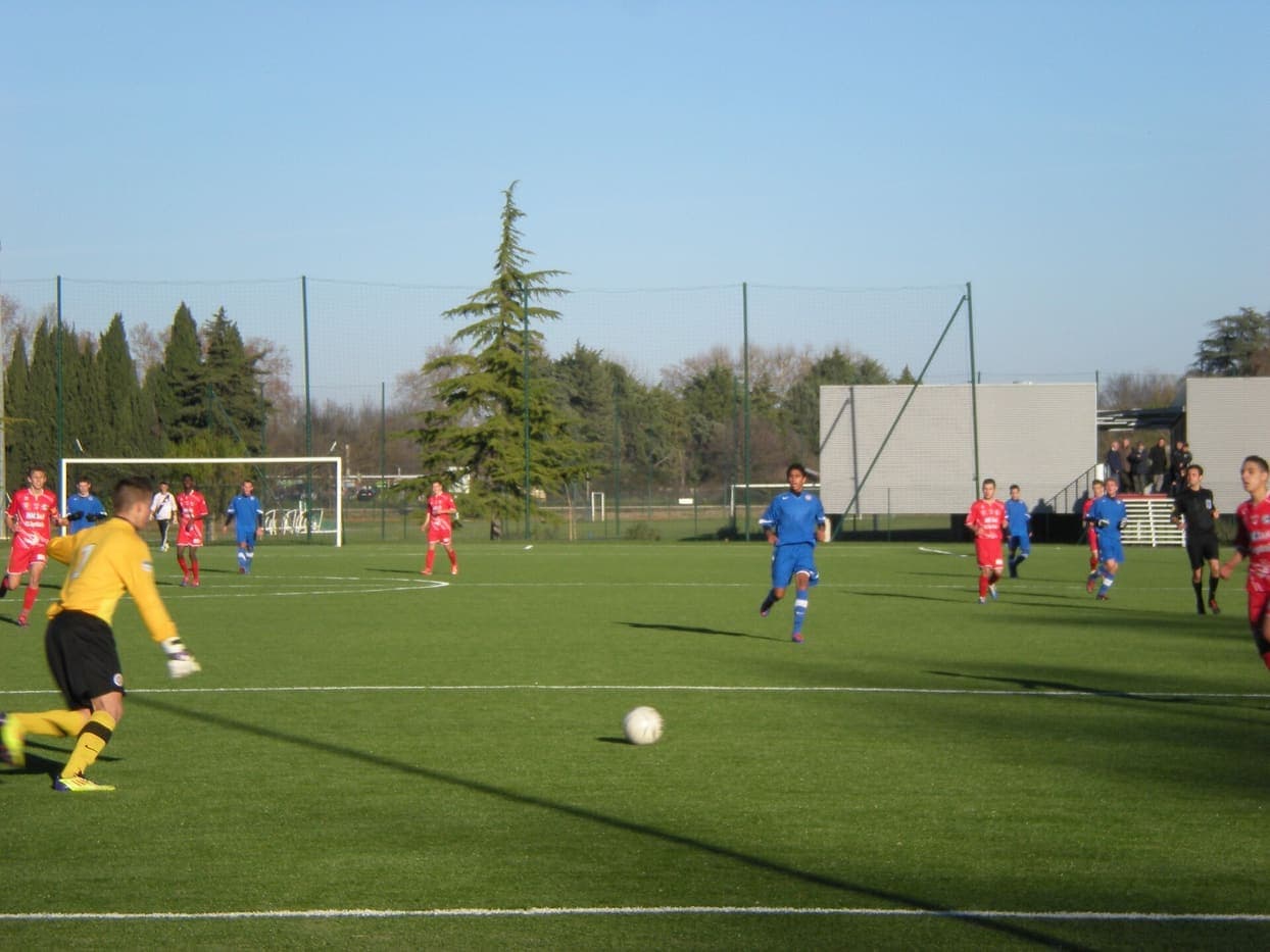 Youth football match in France (illustrative cover)