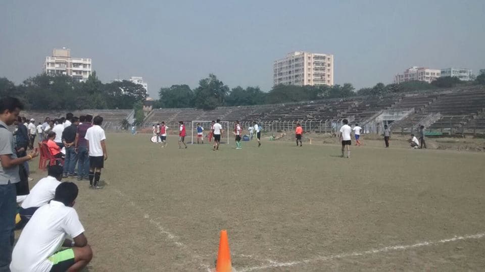 Youth football training — Yamunanagar