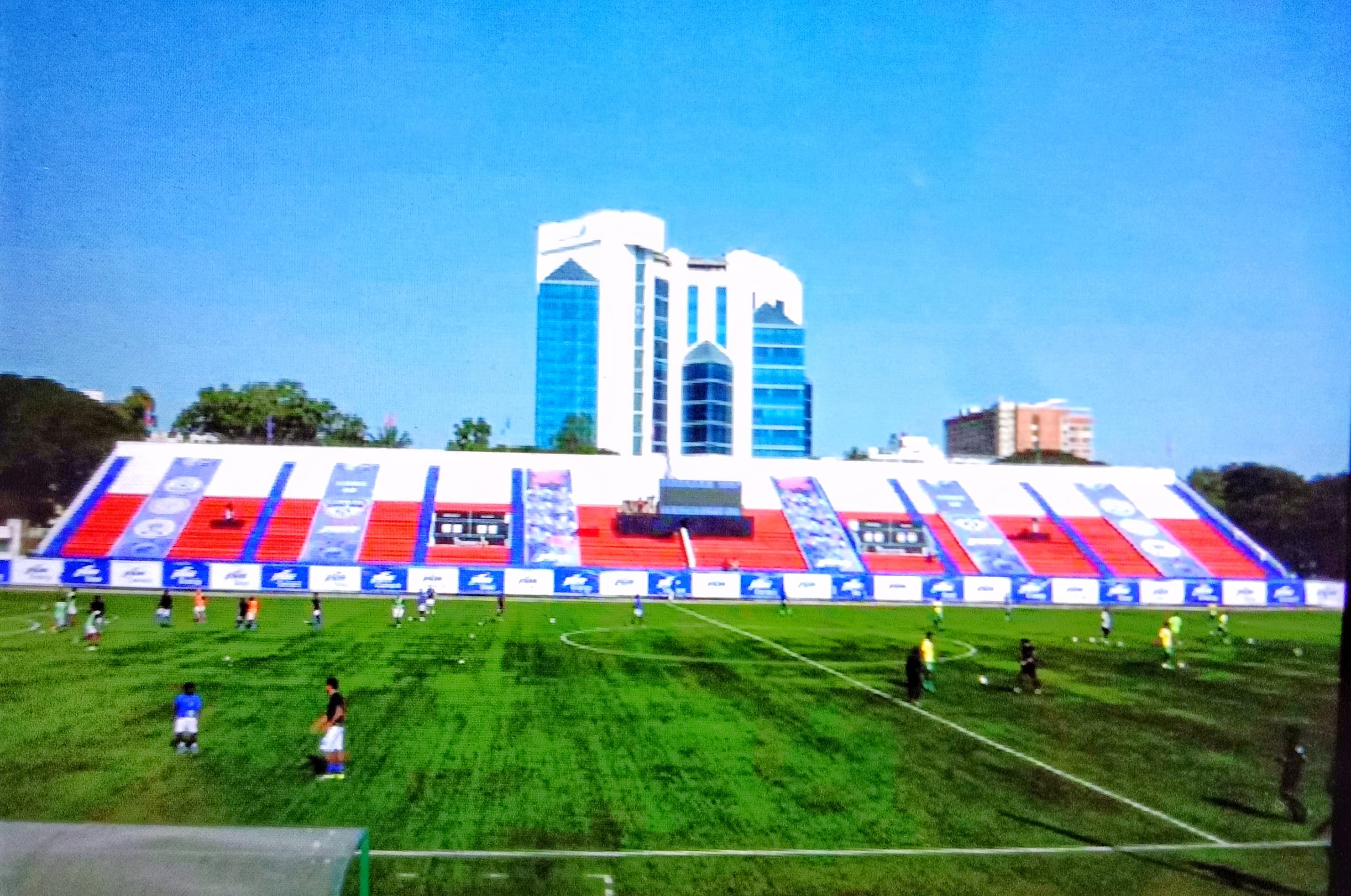 Bengaluru Football Stadium matchday (illustrative)