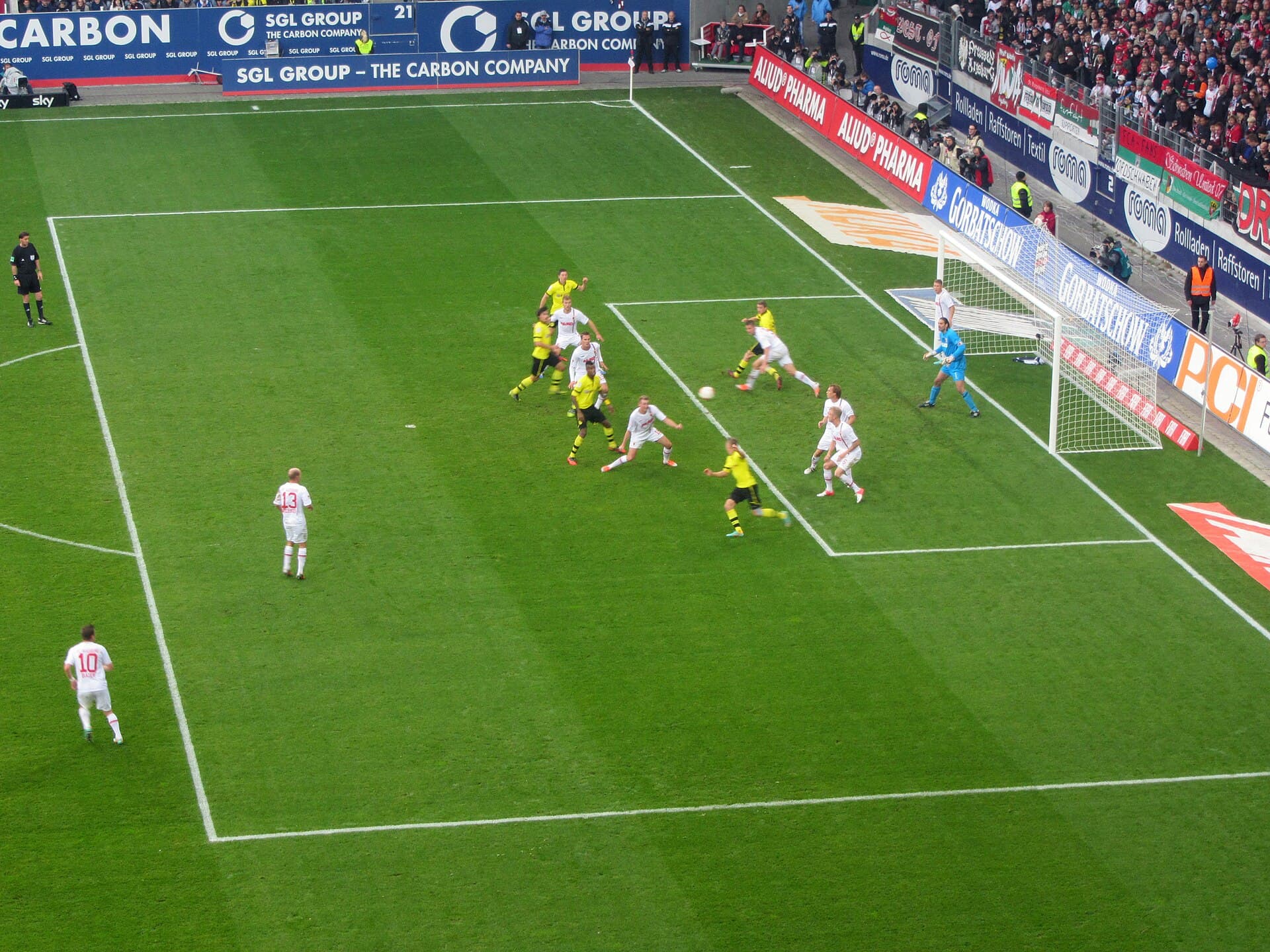 FC Augsburg home match action