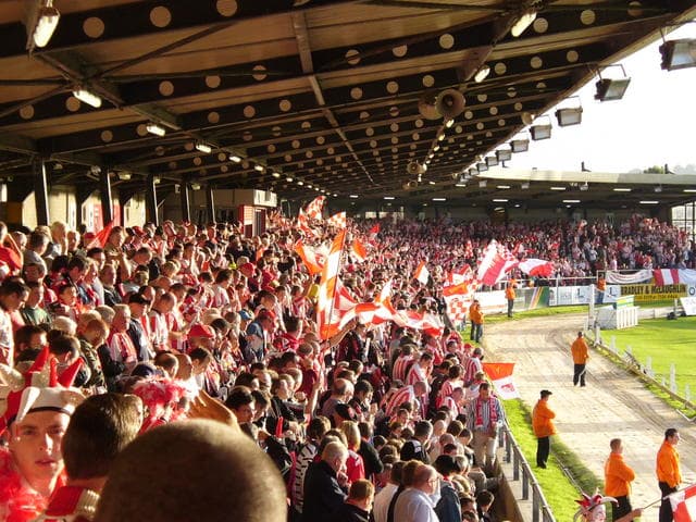 Brandywell Stadium, Derry (illustrative)