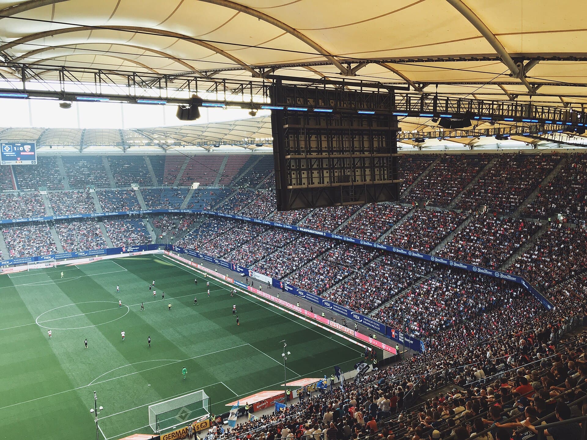Volksparkstadion Hamburg (illustrative)