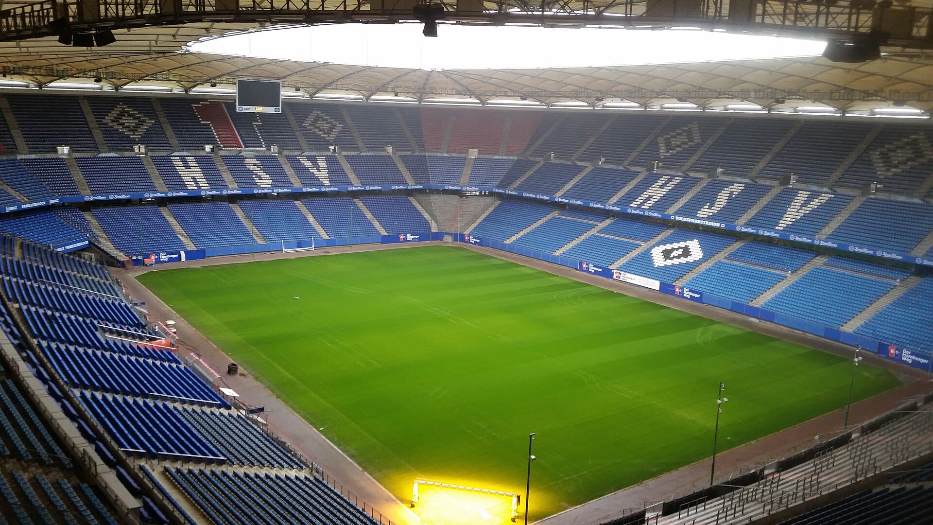 Volksparkstadion Hamburg exterior (illustrative)