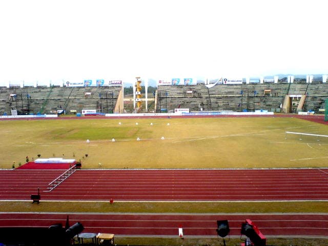 Indian football stadium