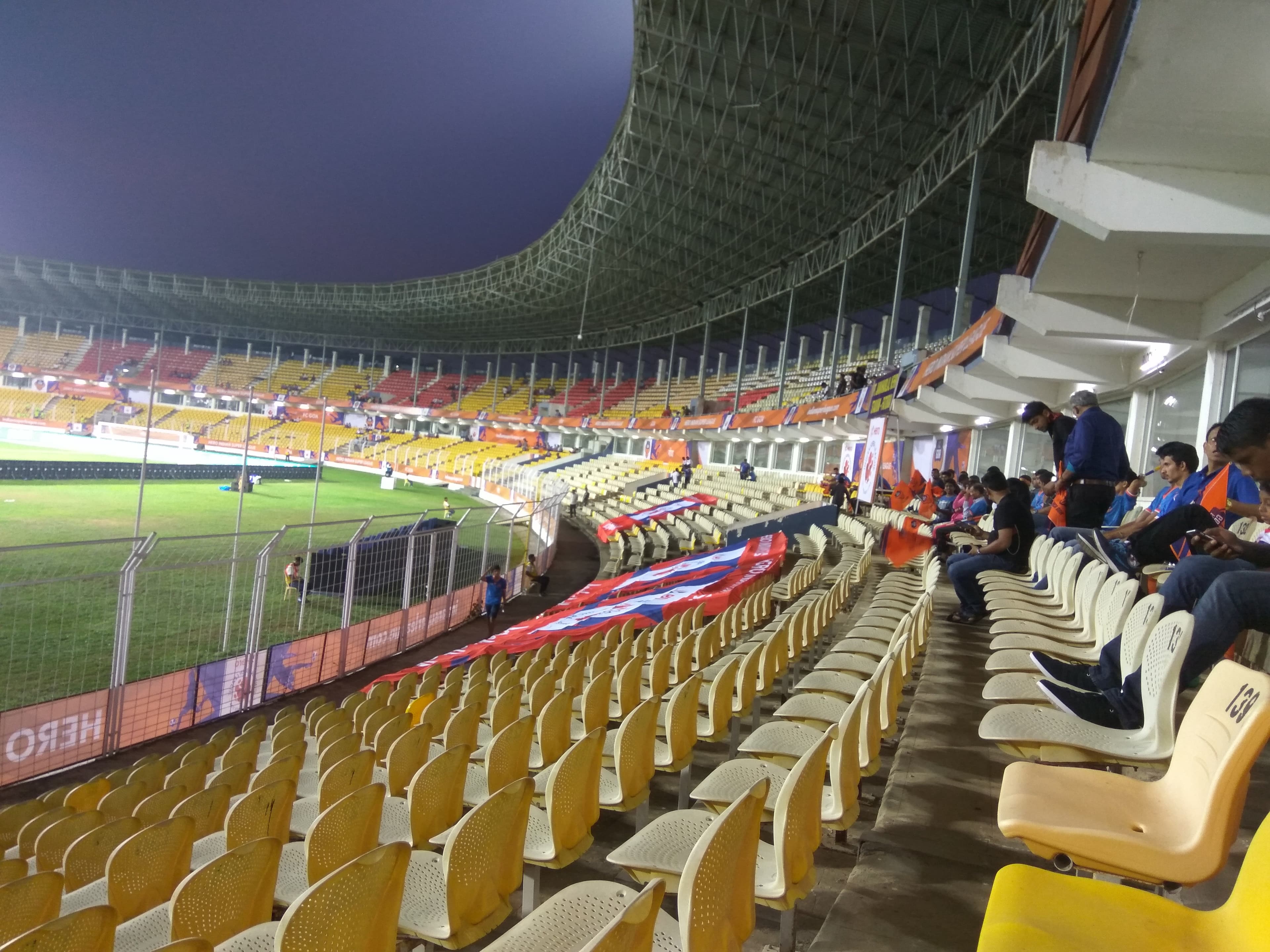 Indian football stadium