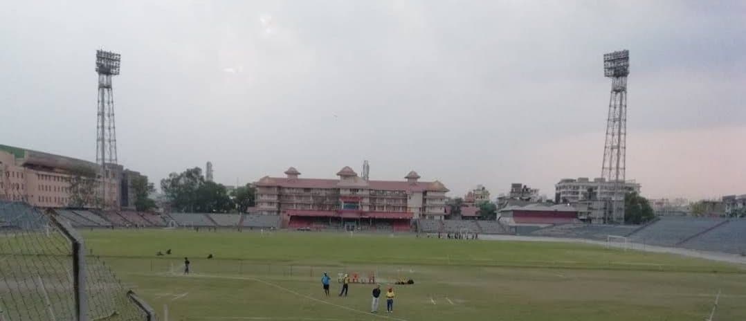 Indian football stadium