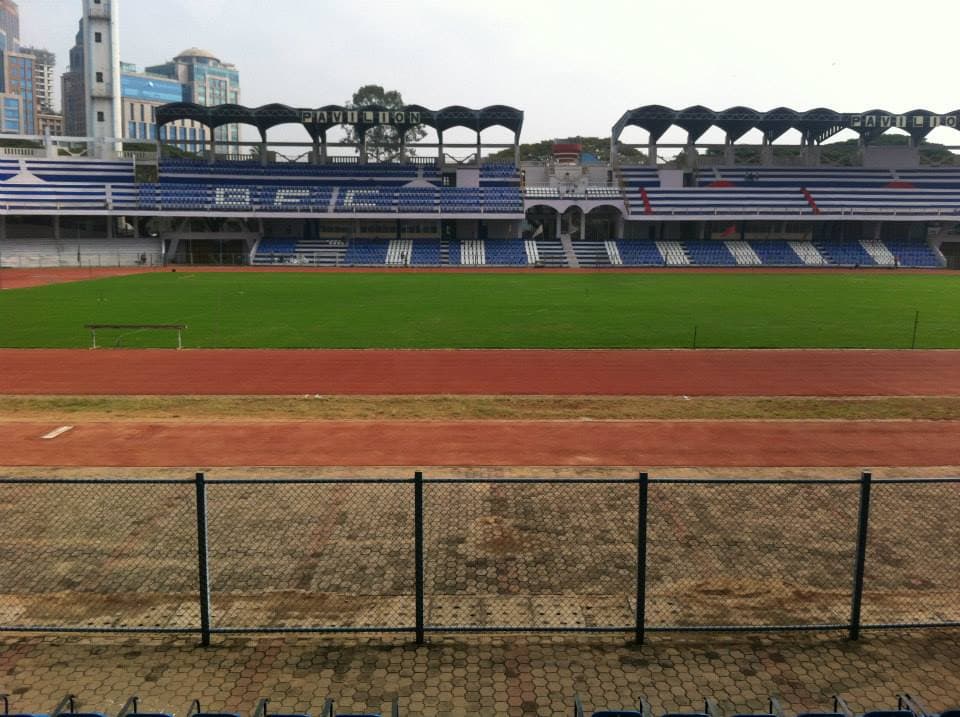 Indian football stadium