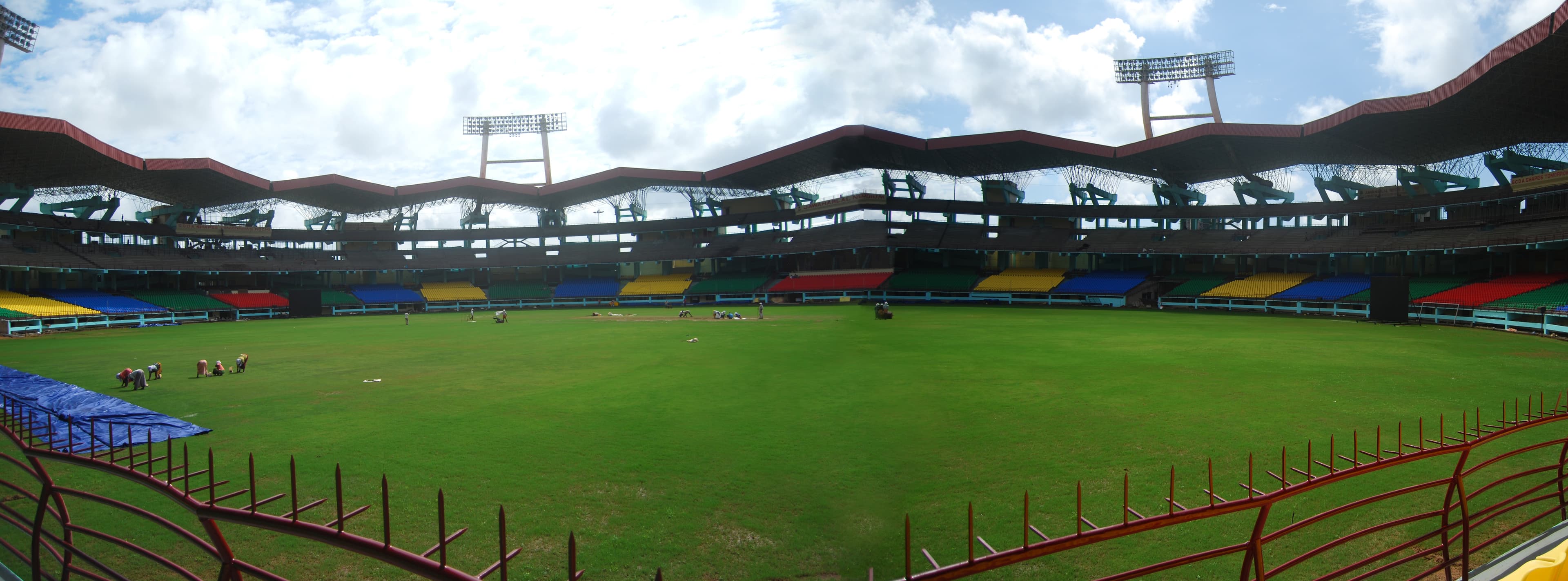 Indian football stadium