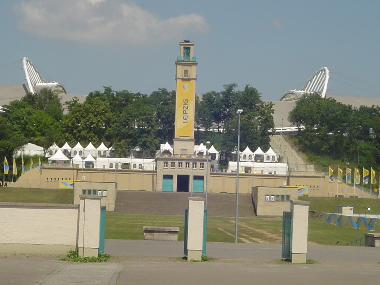 Red Bull Arena Leipzig exterior
