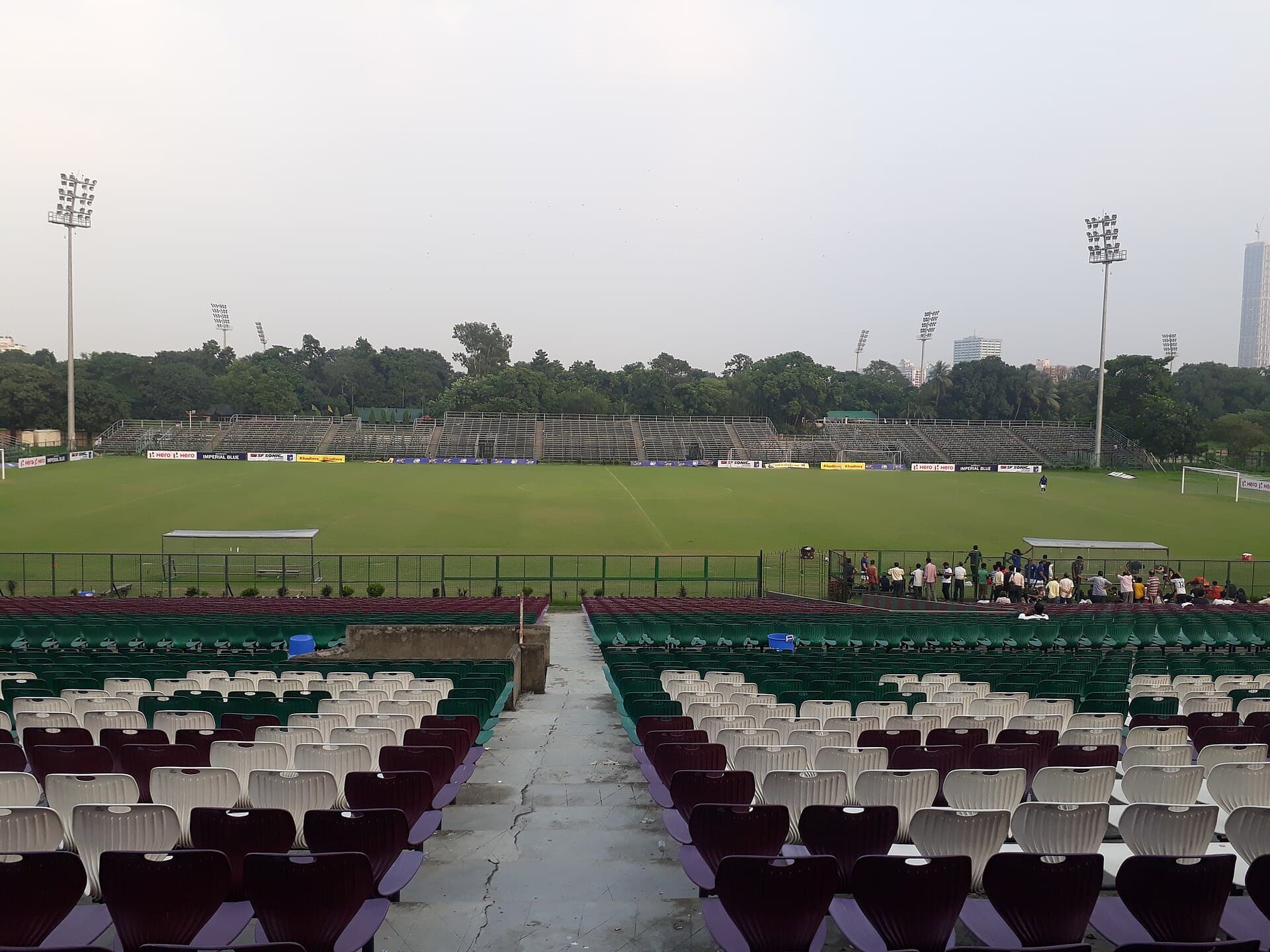 Youth football training — Varanasi